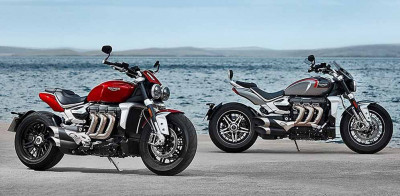 Triumph Rocket Saingan Berat Ducati Diavel thumbnail